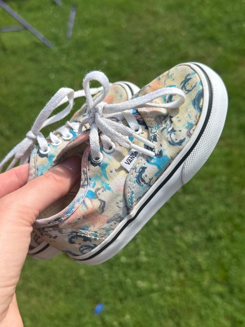 Vans x Disney Princess Canvas Sneakers sz6.5 Cottagecore Coquette Toddler 3768